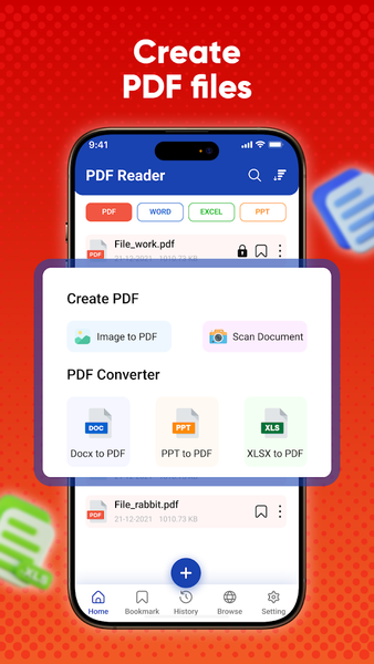 PDF Reader Edit&Scan - عکس برنامه موبایلی اندروید