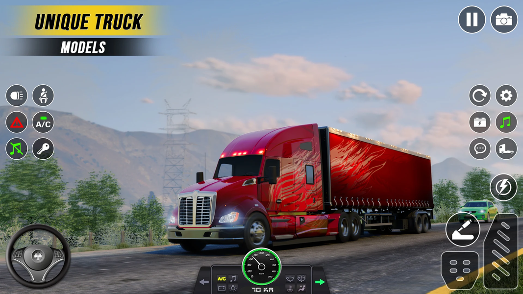 US Truck Simulator: Truck Game - عکس بازی موبایلی اندروید