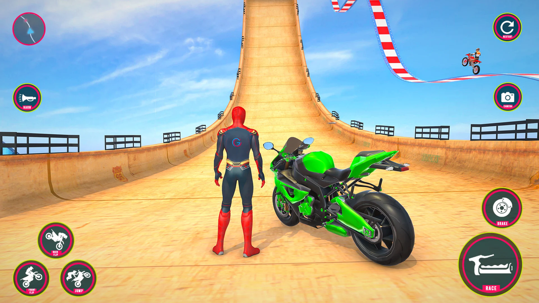 Bike Stunt Games 3D Bike Games - عکس بازی موبایلی اندروید