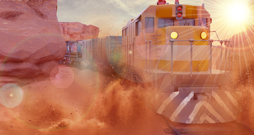 City Train Driver Simulator ۳D - عکس بازی موبایلی اندروید