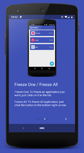 App Freezer - عکس برنامه موبایلی اندروید
