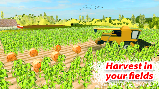 Real Farm Town Farming Game - Gameplay image of android game