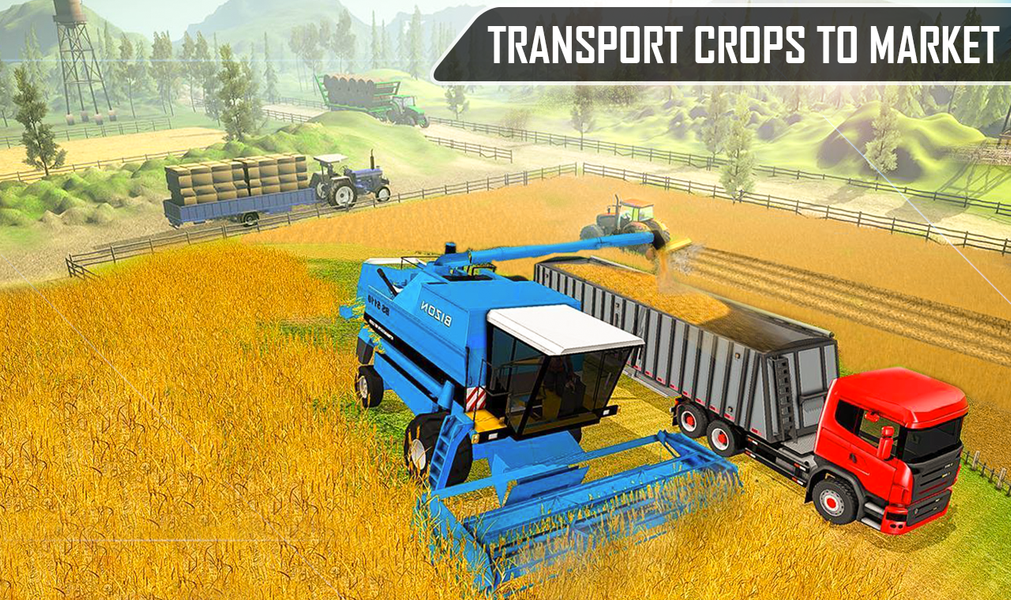 Farming Tractor Simulator Real - عکس بازی موبایلی اندروید