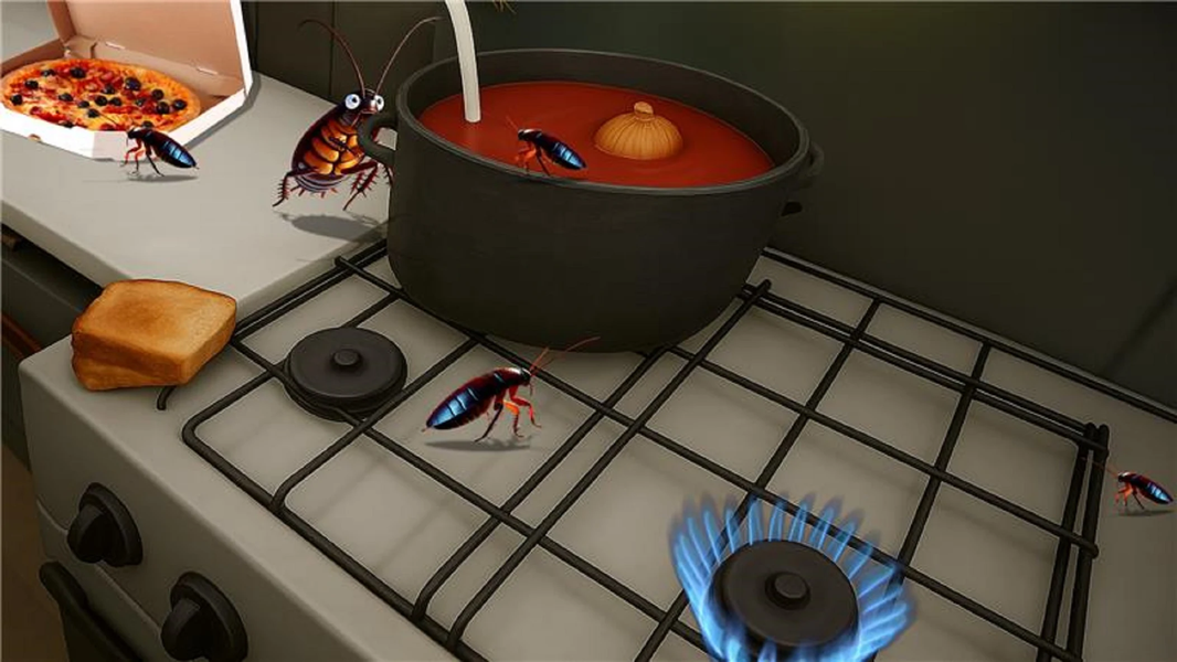 Scary Cockroach Fun Simulator - عکس بازی موبایلی اندروید