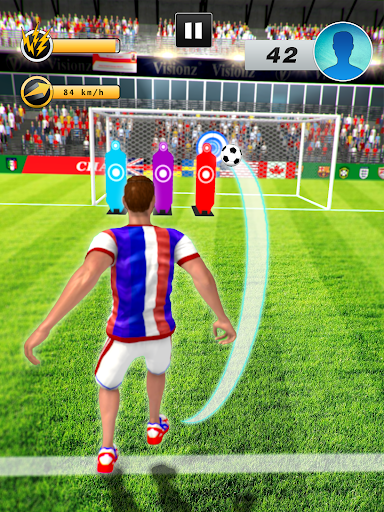 Real Football Soccer Strike ۳D - عکس بازی موبایلی اندروید