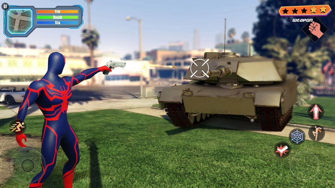 Gangster City: Hero vs Monster - Gameplay image of android game