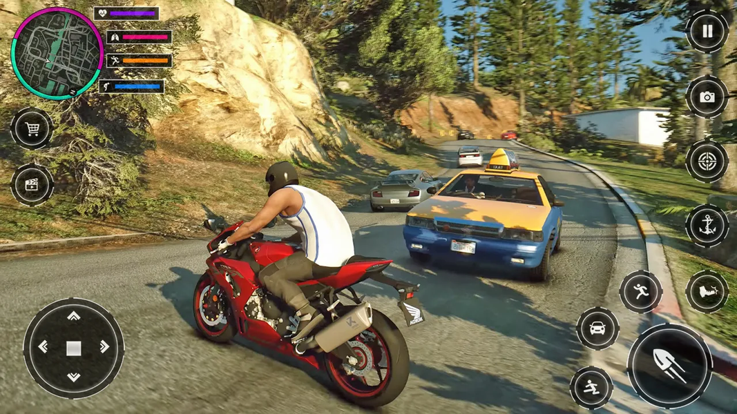 Gangster Theft Crime City - Gameplay image of android game