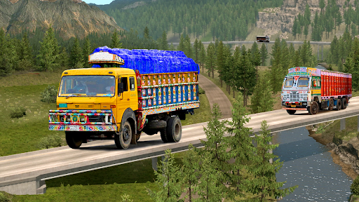 Indian Cargo Truck Simulator - عکس بازی موبایلی اندروید