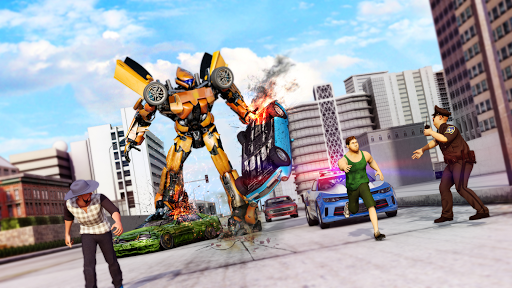 Robot Transform Shooting Game - عکس بازی موبایلی اندروید
