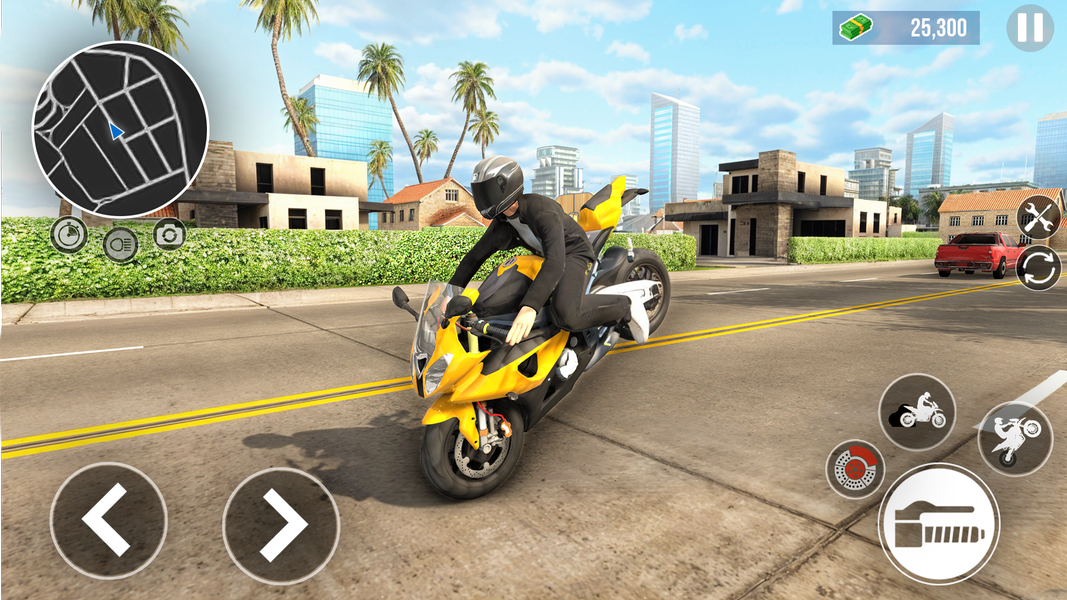 Real Moto Bike Rider Simulator - عکس بازی موبایلی اندروید