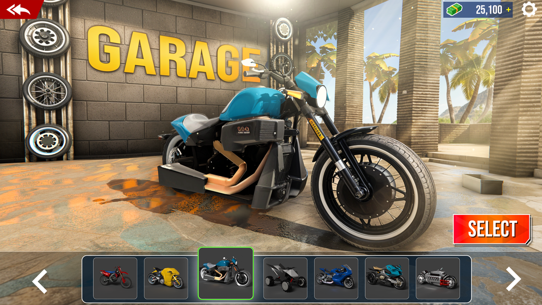 Real Moto Bike Rider Simulator - عکس بازی موبایلی اندروید