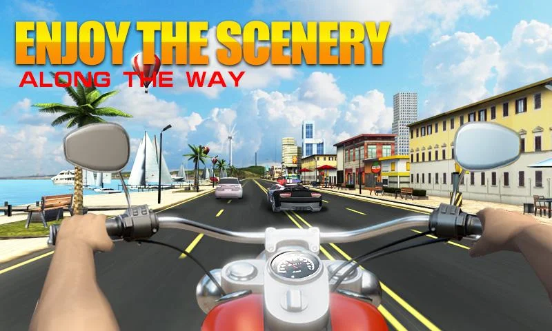 Real  Moto Rider career - Gameplay image of android game