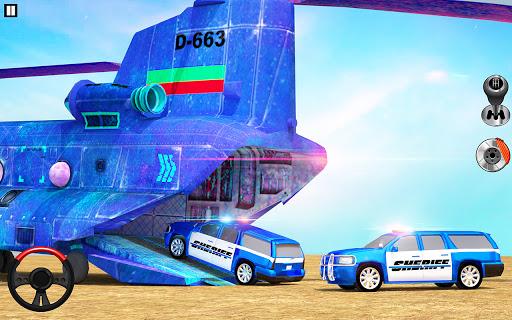US police Cars Transport truck - عکس بازی موبایلی اندروید