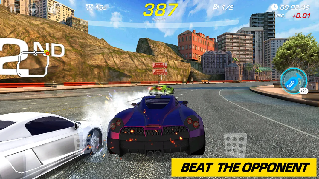 Real Speed Car - Racing ۳D - عکس بازی موبایلی اندروید