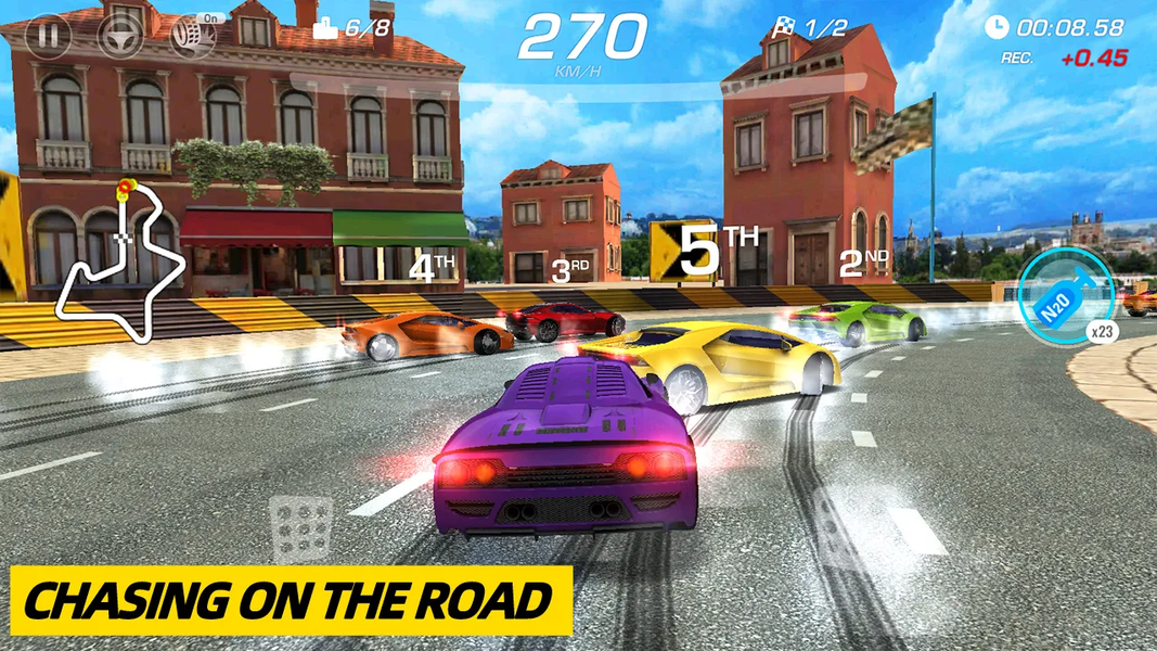 Real Speed Car - Racing ۳D - عکس بازی موبایلی اندروید