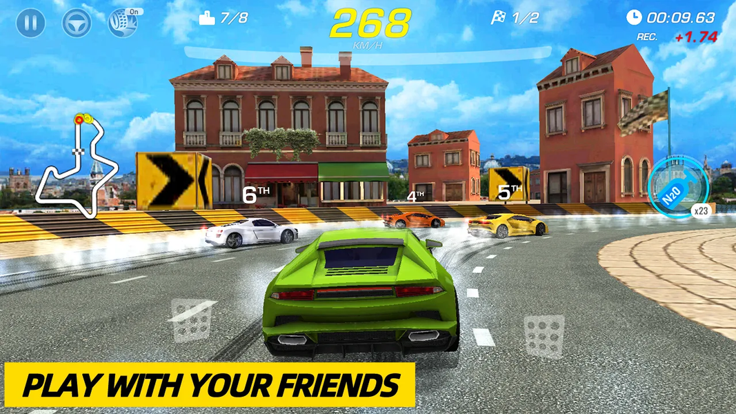 Real Speed Car - Racing ۳D - عکس بازی موبایلی اندروید