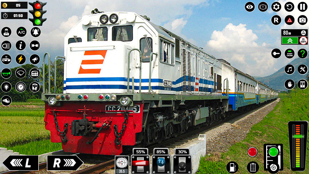 Railroad Train Simulator - عکس بازی موبایلی اندروید