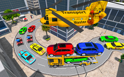 Crazy Car Transport Truck Game - عکس بازی موبایلی اندروید