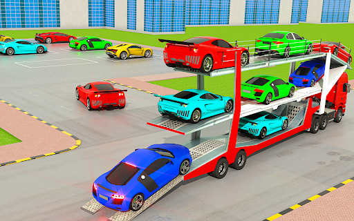 Crazy Car Transport Truck Game - عکس بازی موبایلی اندروید