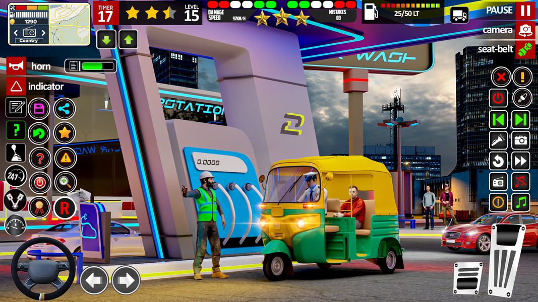 TukTuk Rickshaw Driving Games - Image screenshot of android app