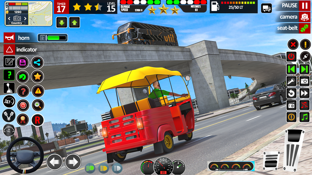 TukTuk Rickshaw Driving Games - Image screenshot of android app