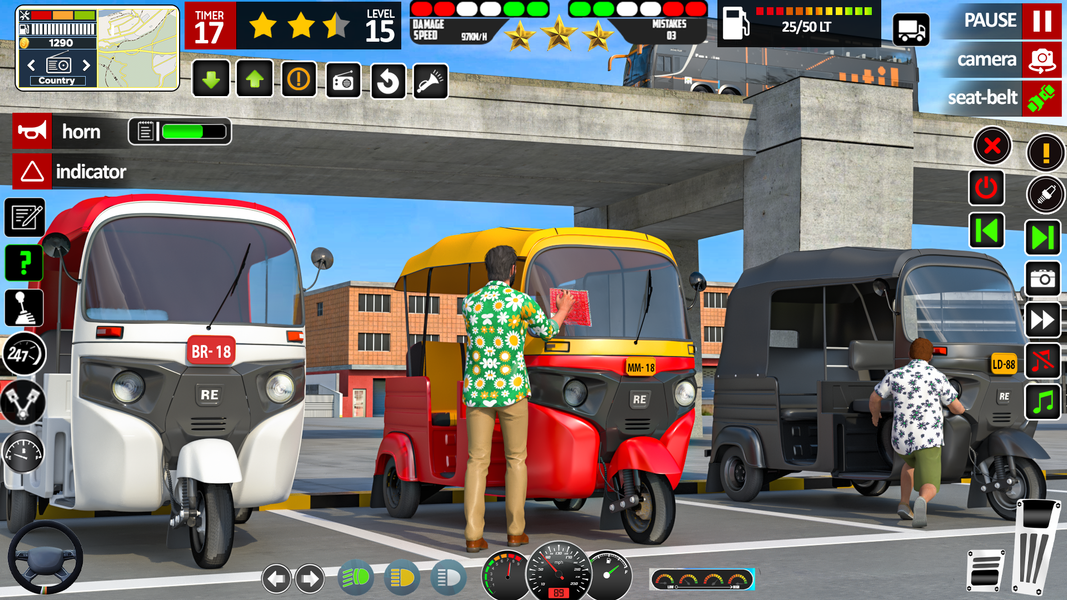 TukTuk Rickshaw Driving Games - Image screenshot of android app