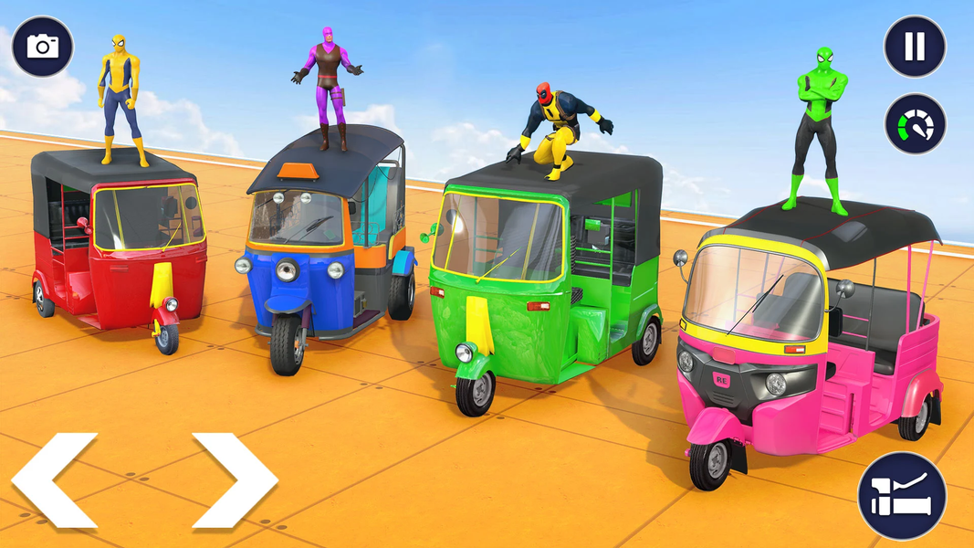 Tuk Tuk Auto Rickshaw Games 3D - عکس بازی موبایلی اندروید