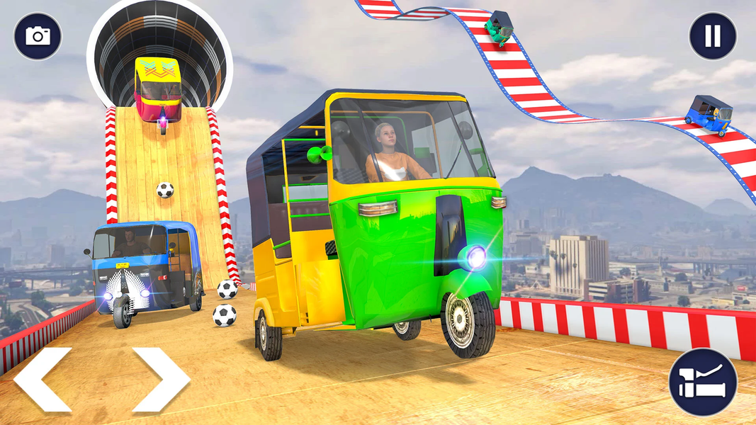 Tuk Tuk Auto Rickshaw Games 3D - عکس بازی موبایلی اندروید