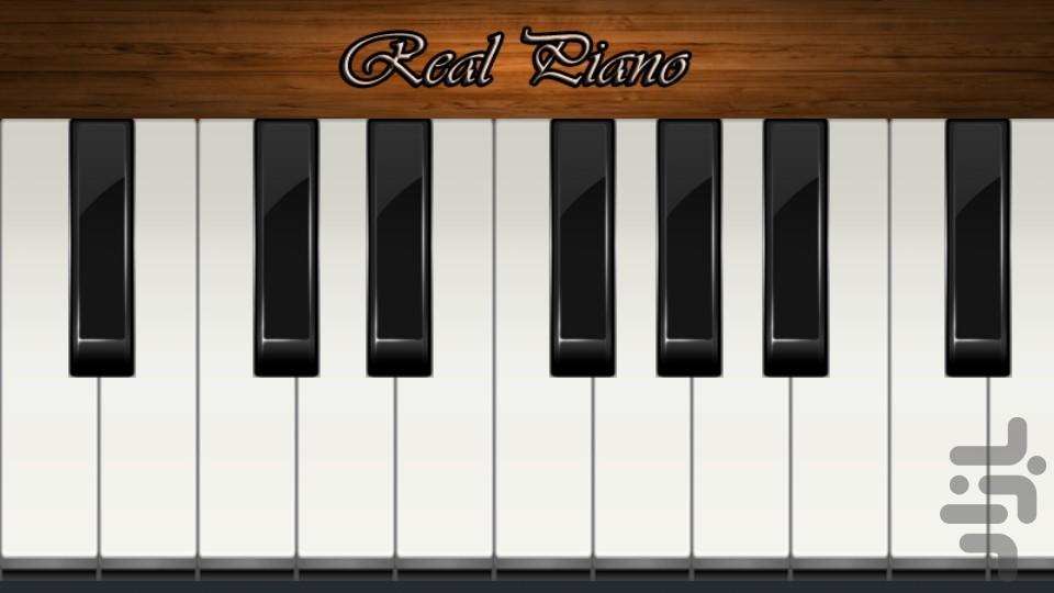 پیانوی واقعی - Image screenshot of android app