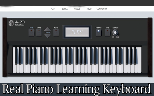 Real Piano Learning Keyboard - عکس برنامه موبایلی اندروید