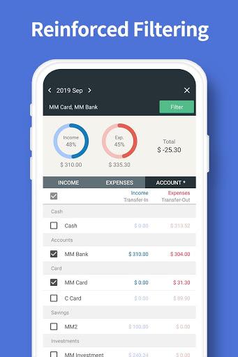 Money Manager Expense & Budget - عکس برنامه موبایلی اندروید
