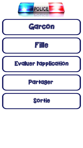 Police des enfants - farce - Image screenshot of android app