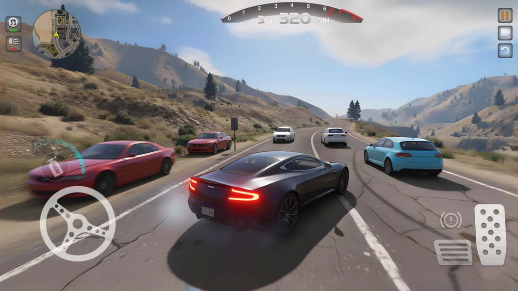 Real Drive: Car Driving Game - Gameplay image of android game