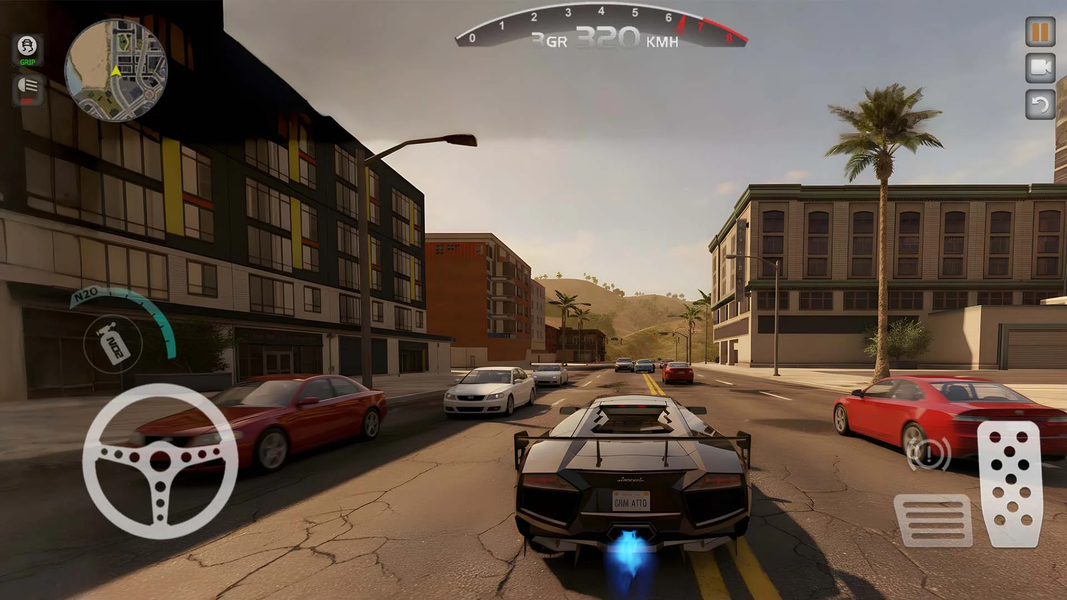 Real Drive: Car Driving Game - Gameplay image of android game