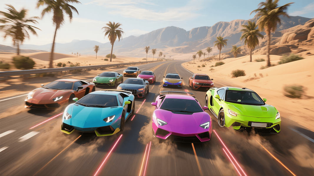 Real Driving : Fast Racing - عکس بازی موبایلی اندروید