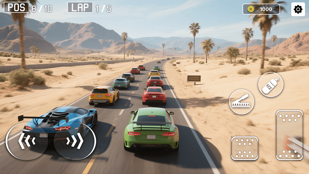 Real Driving : Fast Racing - عکس بازی موبایلی اندروید