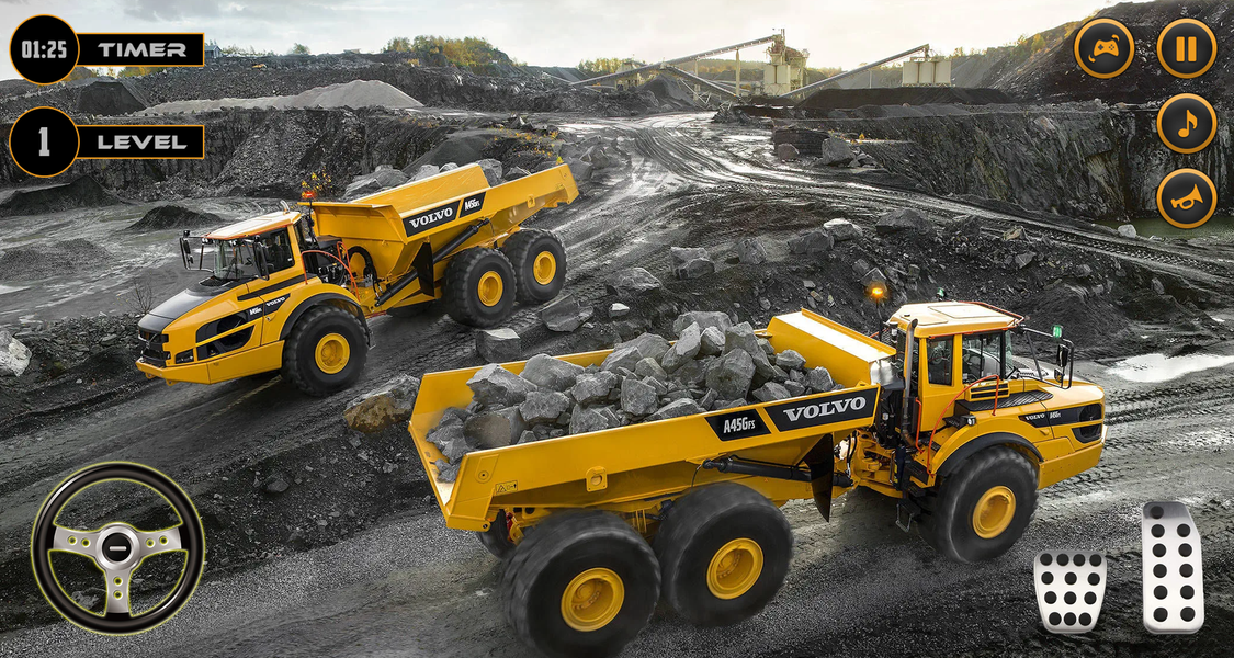 Real Excavator Simulator Games - عکس بازی موبایلی اندروید