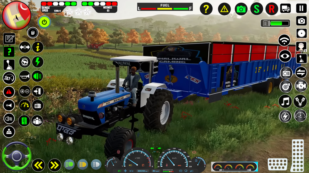 Indian Tractor Game ۲۰۲۳ - عکس بازی موبایلی اندروید