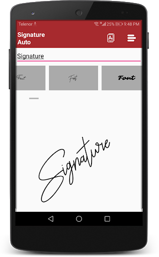 Real Signature Maker & Creator - عکس برنامه موبایلی اندروید