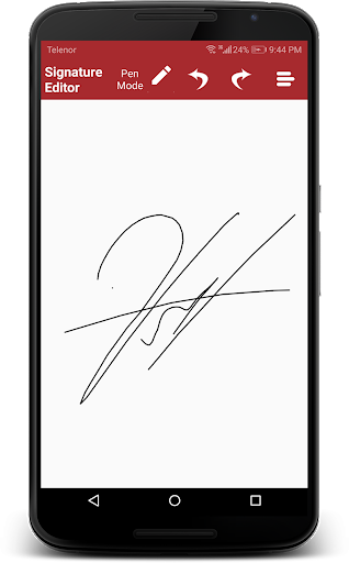 Real Signature Maker & Creator - عکس برنامه موبایلی اندروید