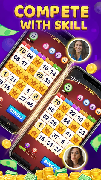 Bingo Arena-Live Bingo Game - Gameplay image of android game