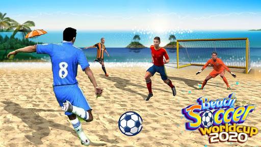 Beach Soccer League game 2023 - Gameplay image of android game