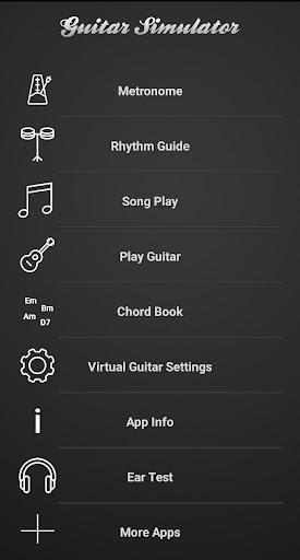 Real Guitar - Guitar Simulator - Gameplay image of android game