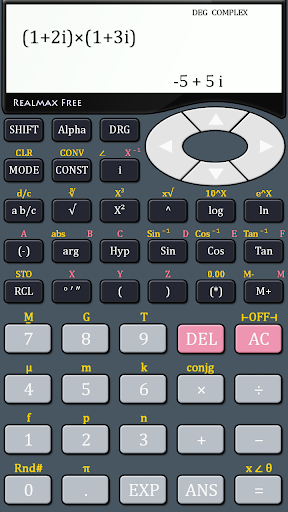 RealMax Scientific Calculator - Image screenshot of android app