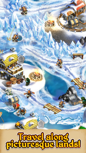 Viking Saga 1: The Cursed Ring - Gameplay image of android game