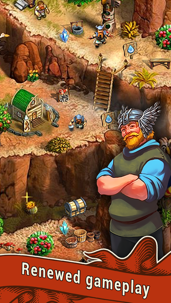 Viking Saga 2: Northern World - Gameplay image of android game