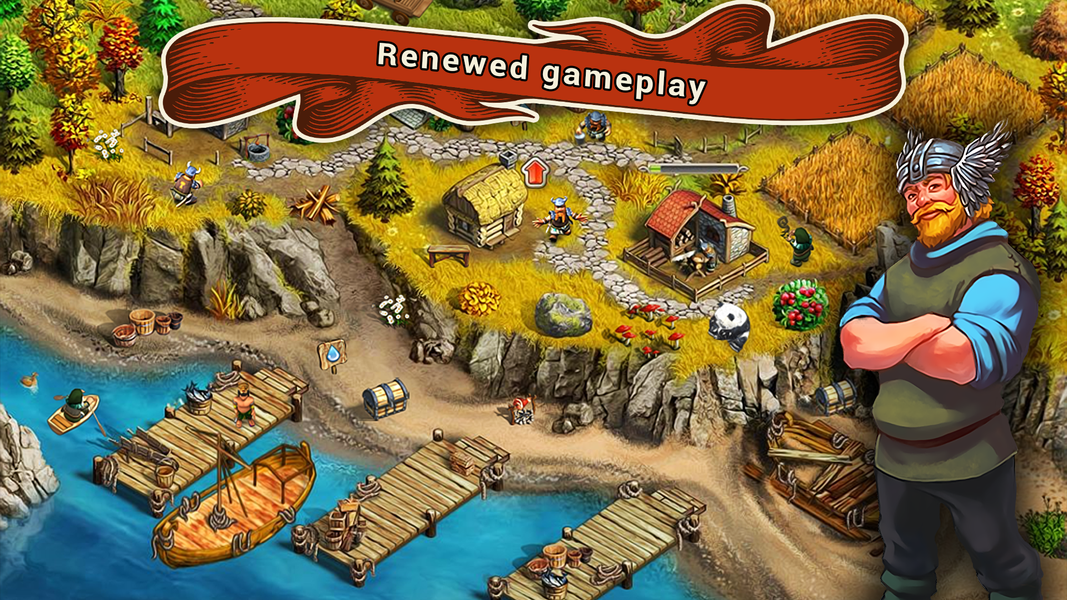 Viking Saga ۲: Northern World - عکس بازی موبایلی اندروید