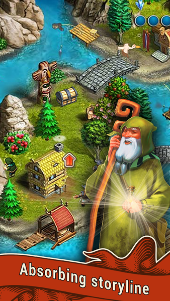 Viking Saga ۲: Northern World - عکس بازی موبایلی اندروید