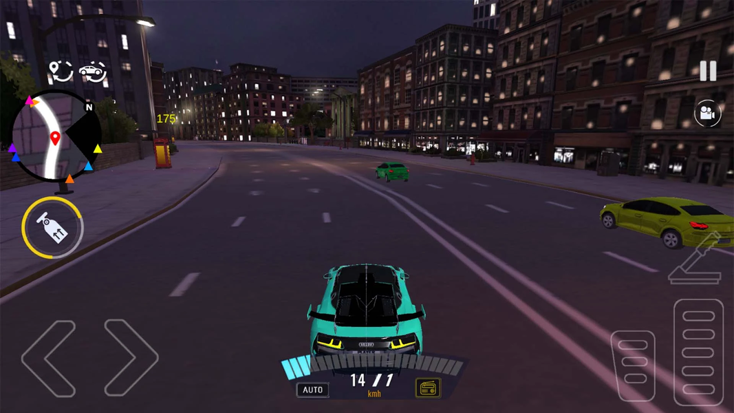 Speed Car Racer: Night Racing - عکس بازی موبایلی اندروید
