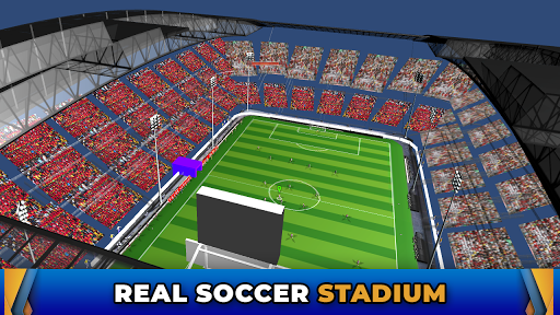 World Dream Football League 2020: Pro Soccer Games - Gameplay image of android game